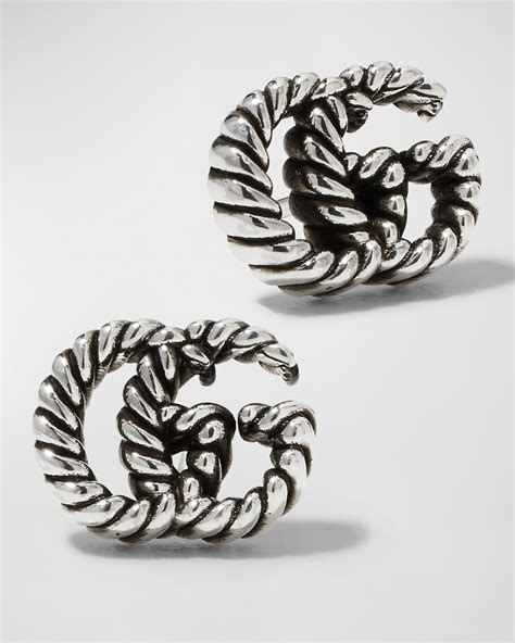 gucci marmont jewellery|Gucci gg earrings silver.